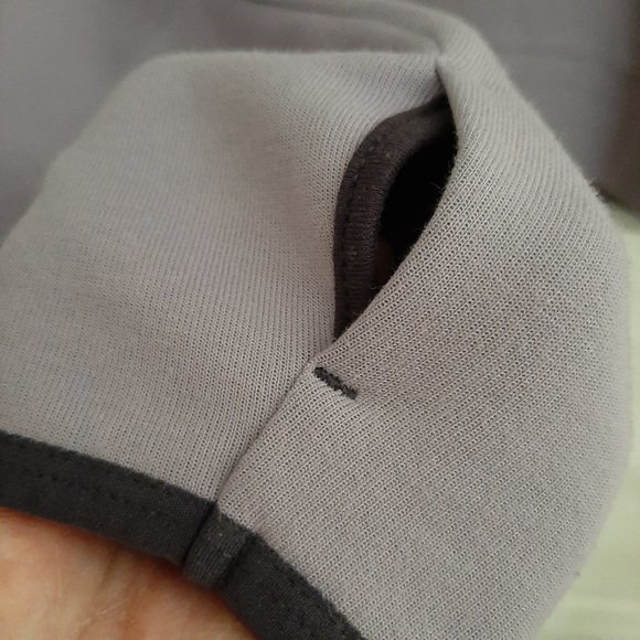 CRAZY $8's Clearance Sale!! Champion Training Jacket; XXL; Smoked Lilac; 1/4 zip - Picture 5 of 6